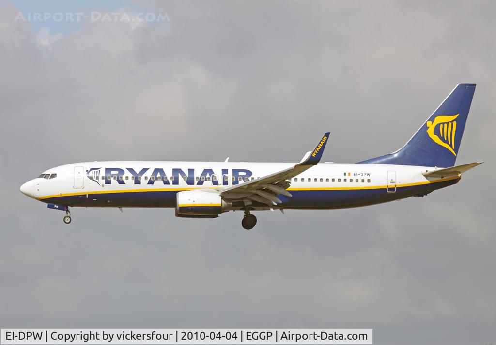 EI-DPW, 2007 Boeing 737-8AS C/N 35552, Ryanair