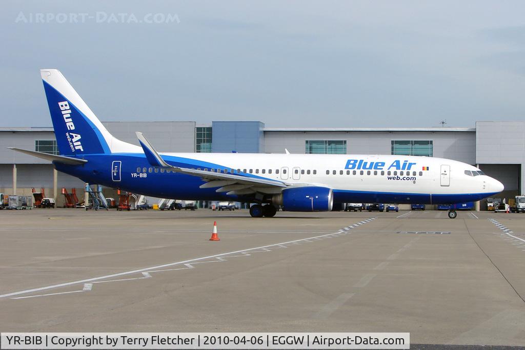 YR-BIB, 2000 Boeing 737-8AS C/N 29926, Blue Air B737 now visits Luton