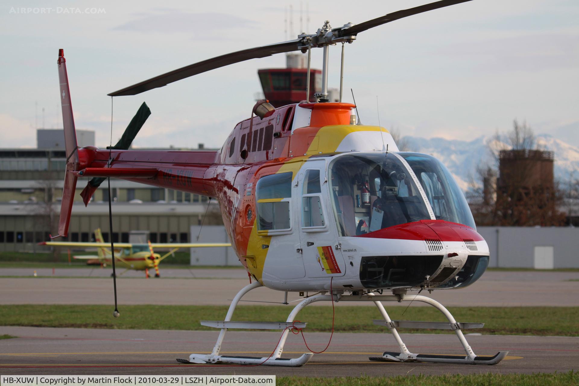 HB-XUW, 1990 Agusta AB-206B JetRanger II C/N 8722, .