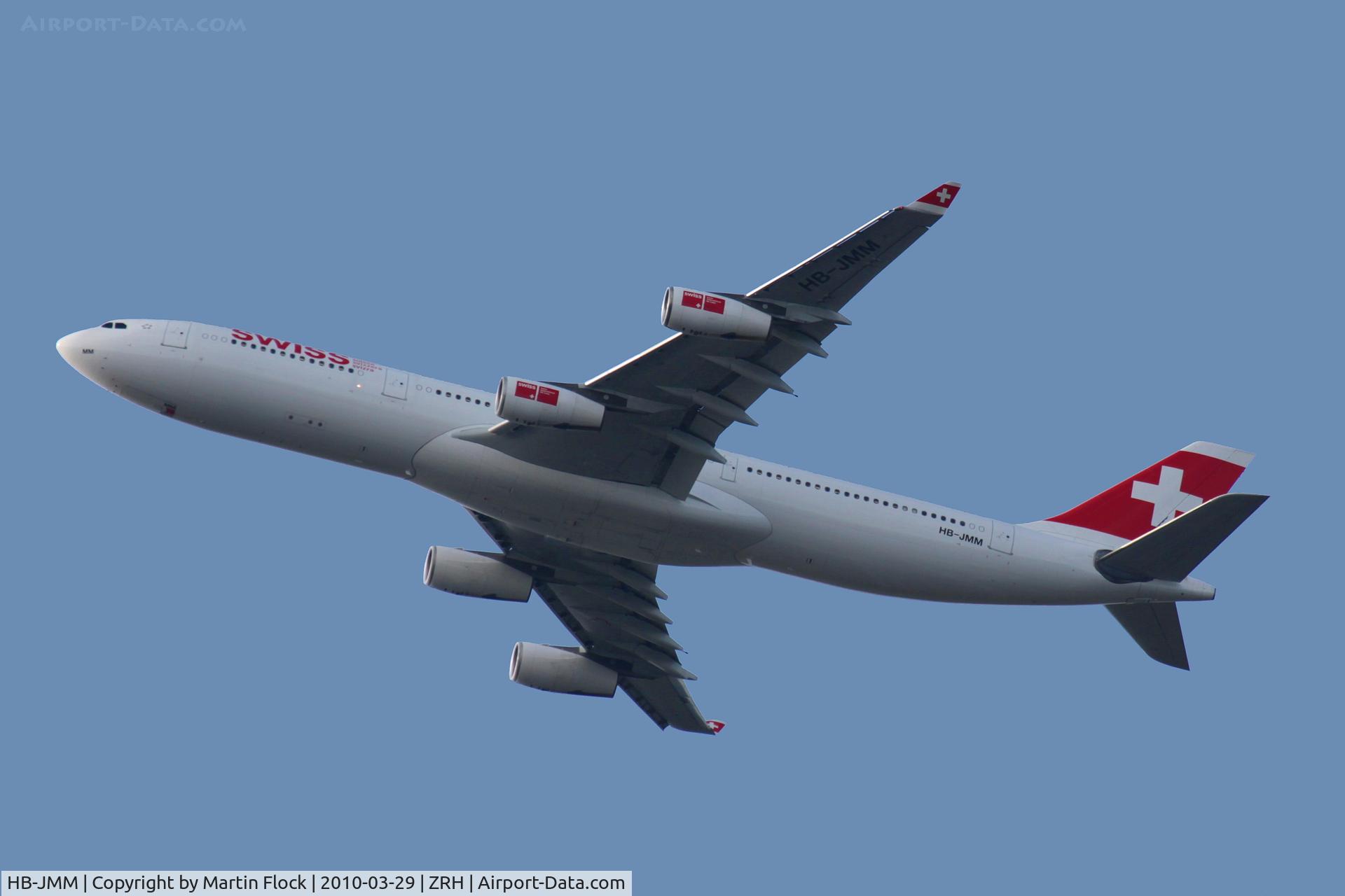 HB-JMM, 1996 Airbus A340-313 C/N 154, .