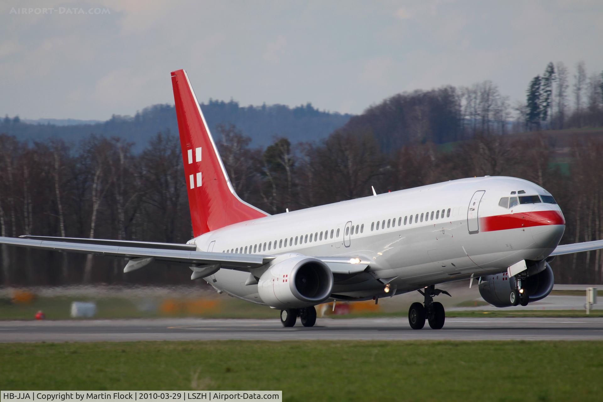 HB-JJA, 2005 Boeing 737-7AK BBJ C/N 34303, .