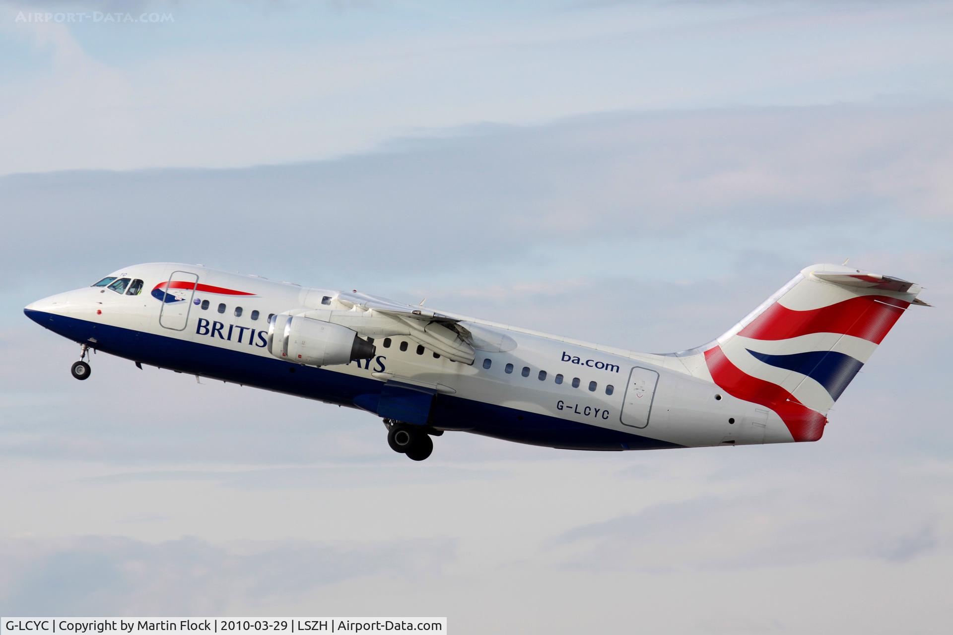 G-LCYC, 2001 BAE Systems Avro 146-RJ85 C/N E.2385, .