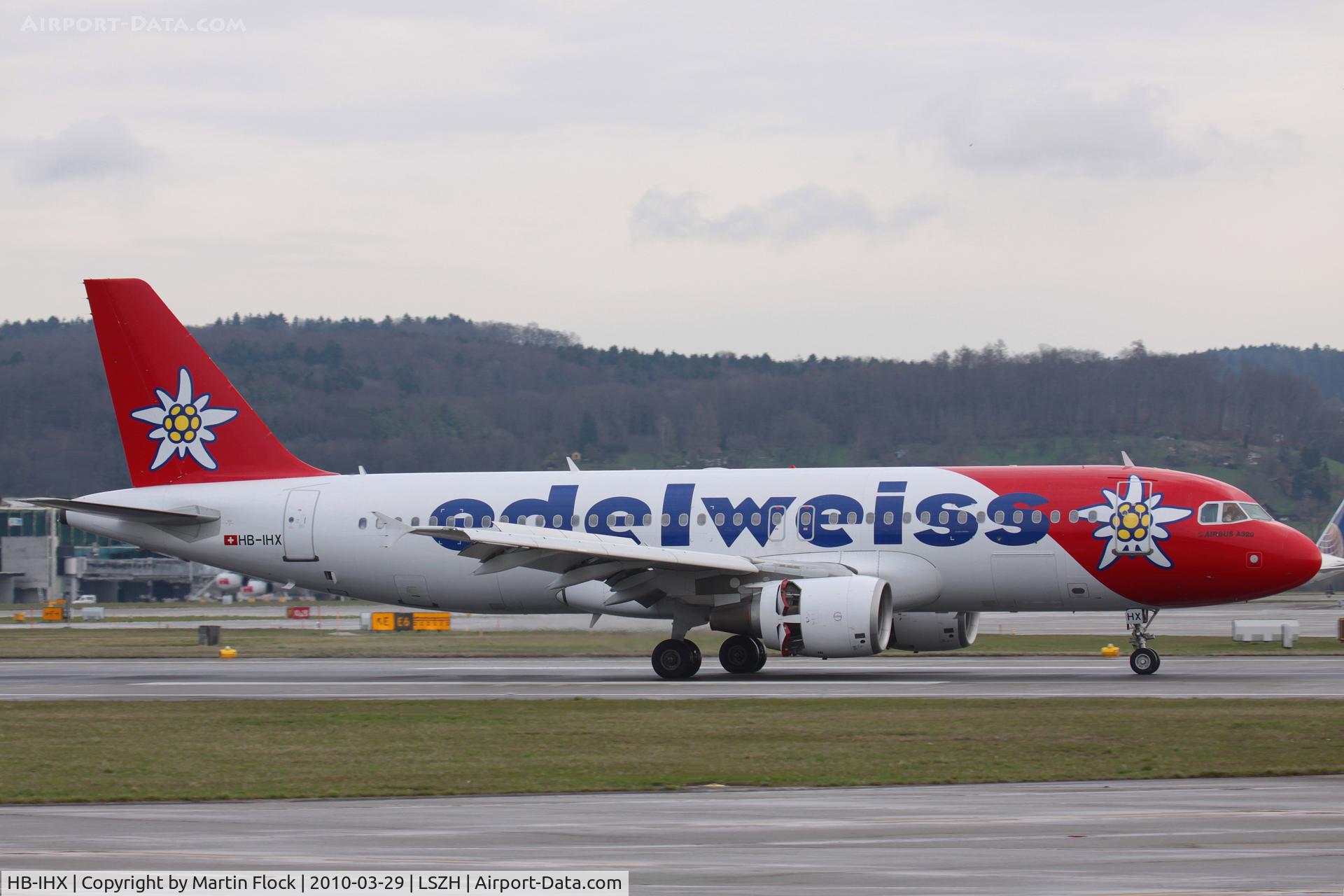 HB-IHX, 1998 Airbus A320-214 C/N 0942, .