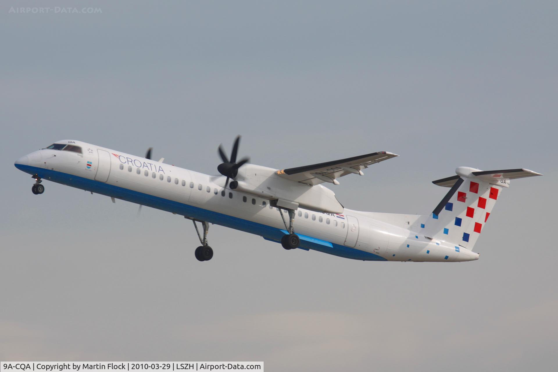 9A-CQA, 2008 De Havilland Canada DHC-8-402Q Dash 8 C/N 4205, .