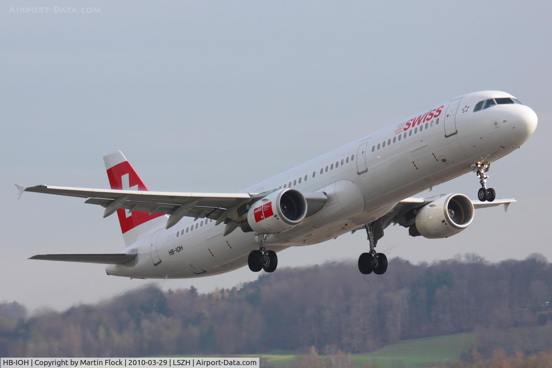 HB-IOH, 1997 Airbus A321-111 C/N 664, .