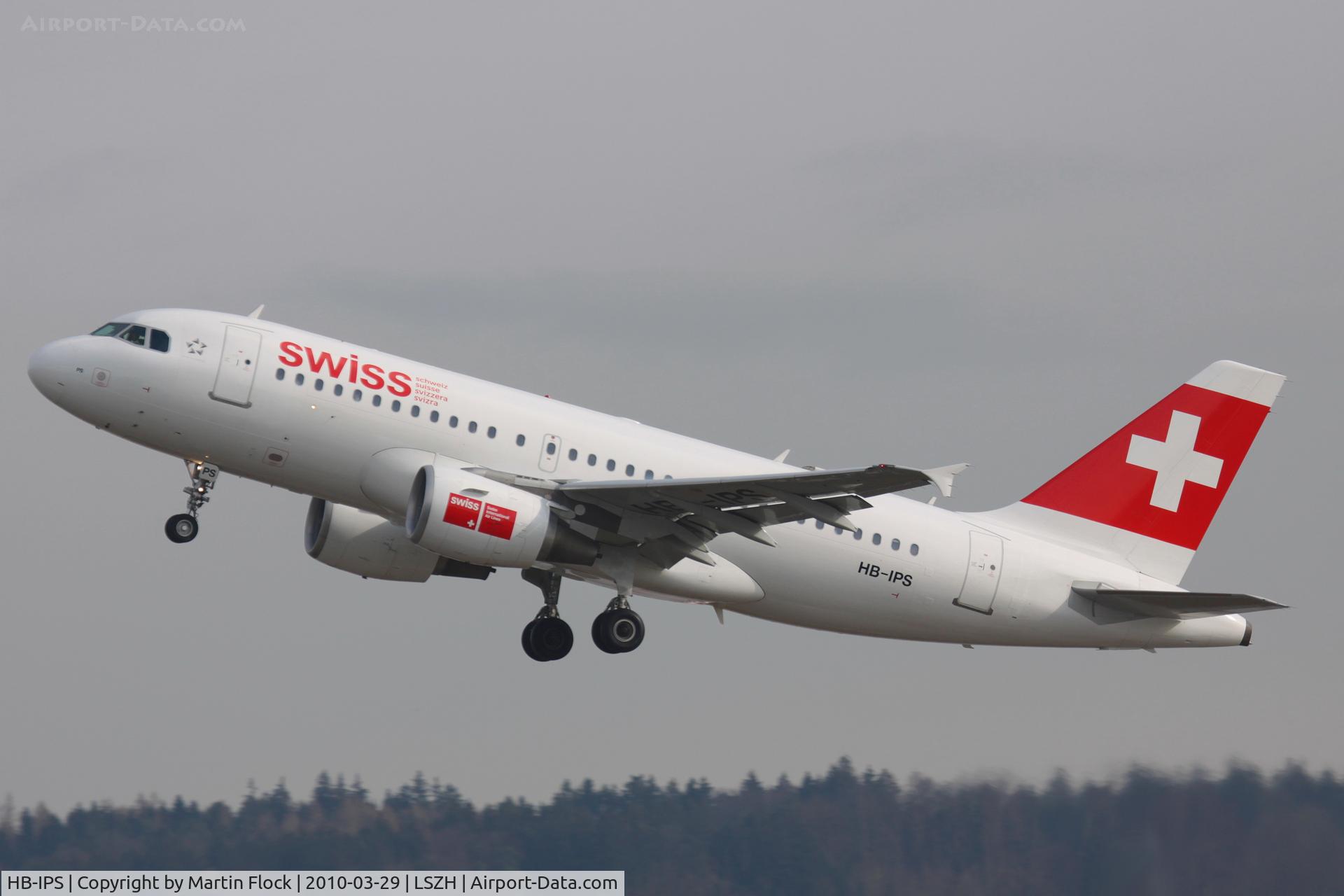HB-IPS, 1997 Airbus A319-112 C/N 734, .