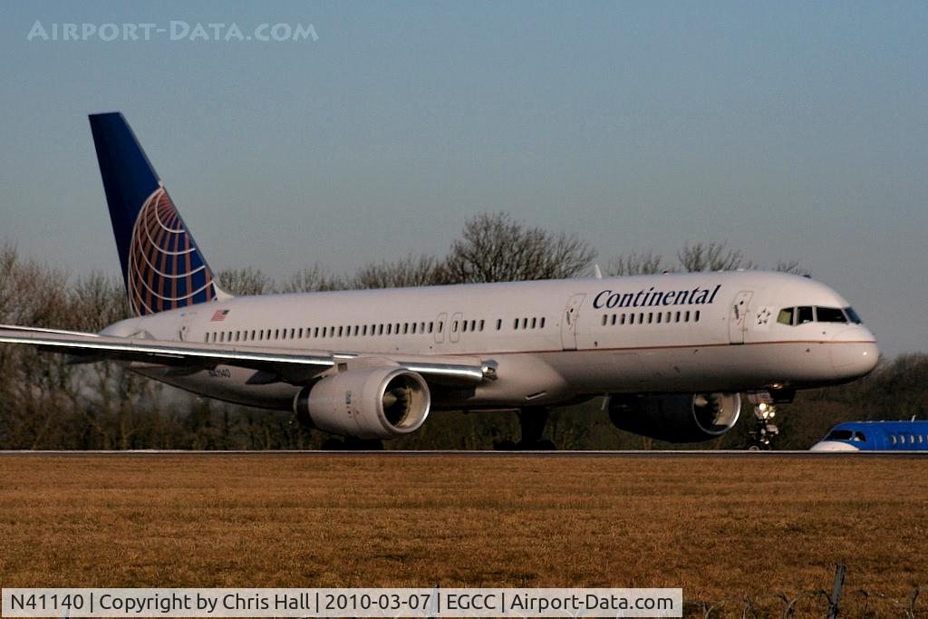 N41140, 2000 Boeing 757-224 C/N 30353, Continental Airlines