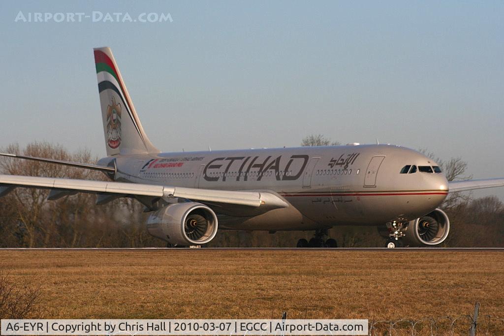 A6-EYR, 2008 Airbus A330-243 C/N 975, Etihad Airways