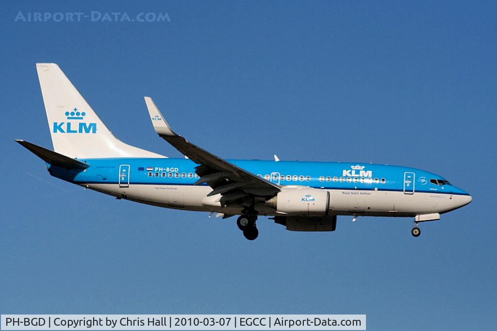 PH-BGD, 2008 Boeing 737-7K2 C/N 30366, KLM