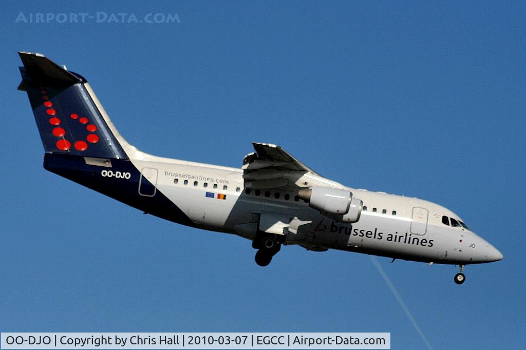 OO-DJO, 1995 British Aerospace Avro 146-RJ85 C/N E.2279, Brussels Airlines
