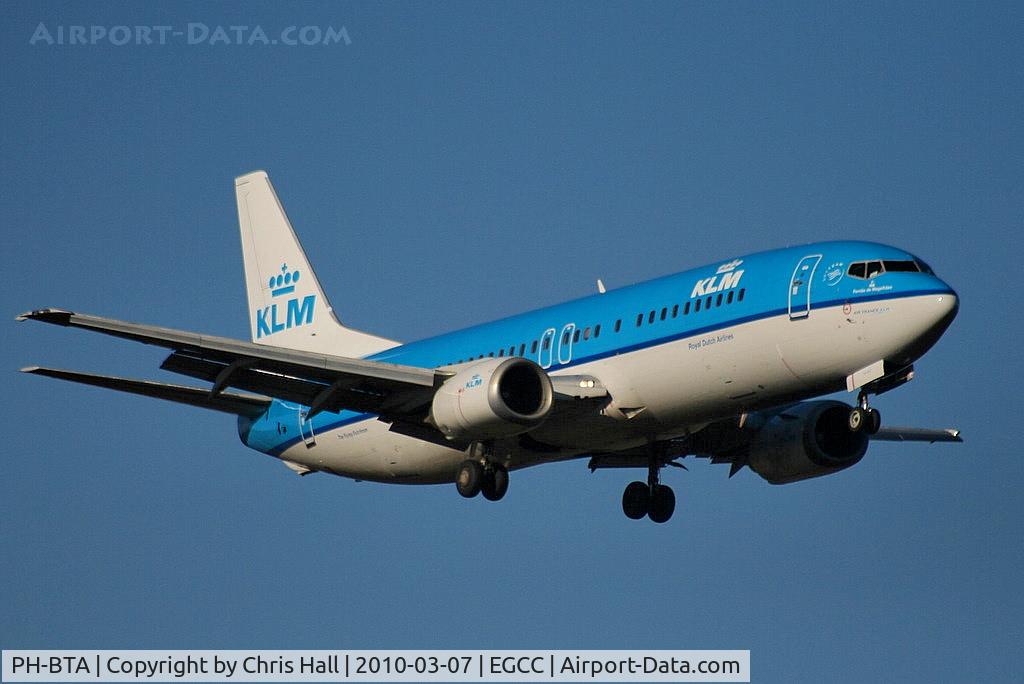 PH-BTA, 1991 Boeing 737-406 C/N 25412, KLM