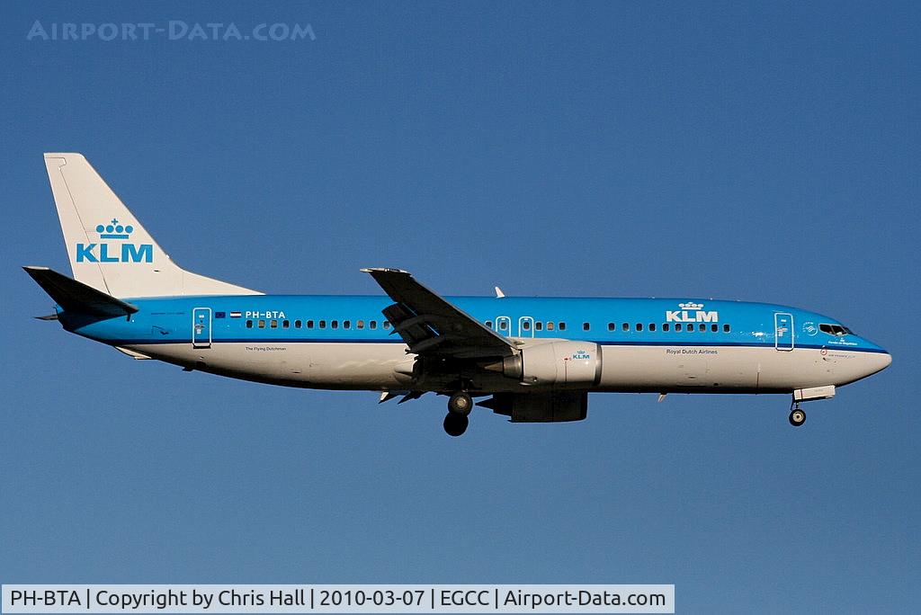 PH-BTA, 1991 Boeing 737-406 C/N 25412, KLM
