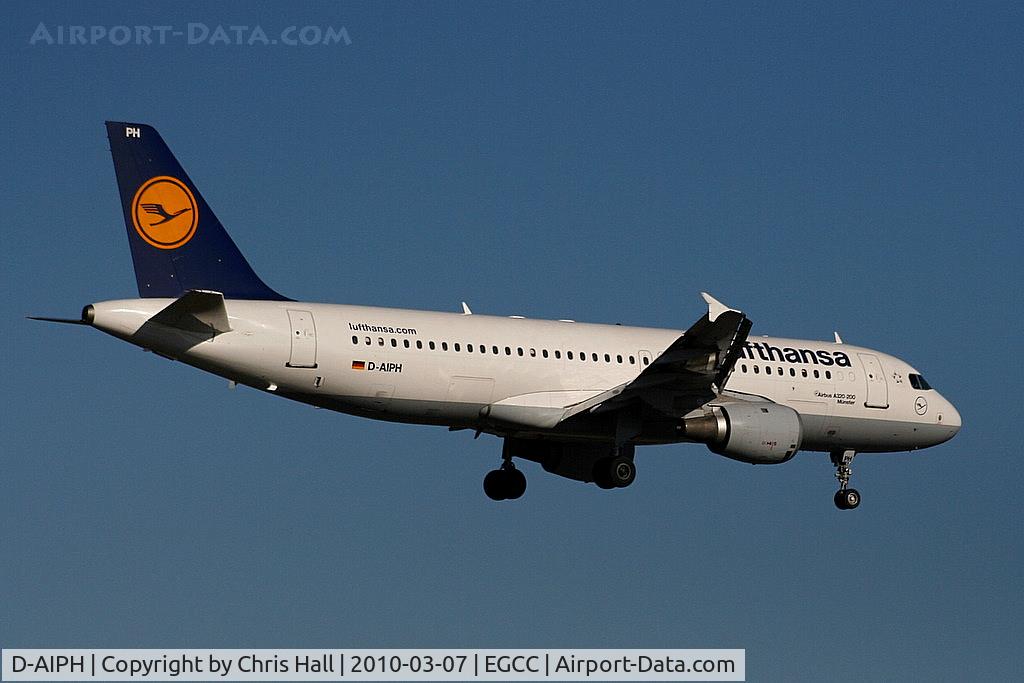 D-AIPH, 1989 Airbus A320-211 C/N 0086, Lufthansa