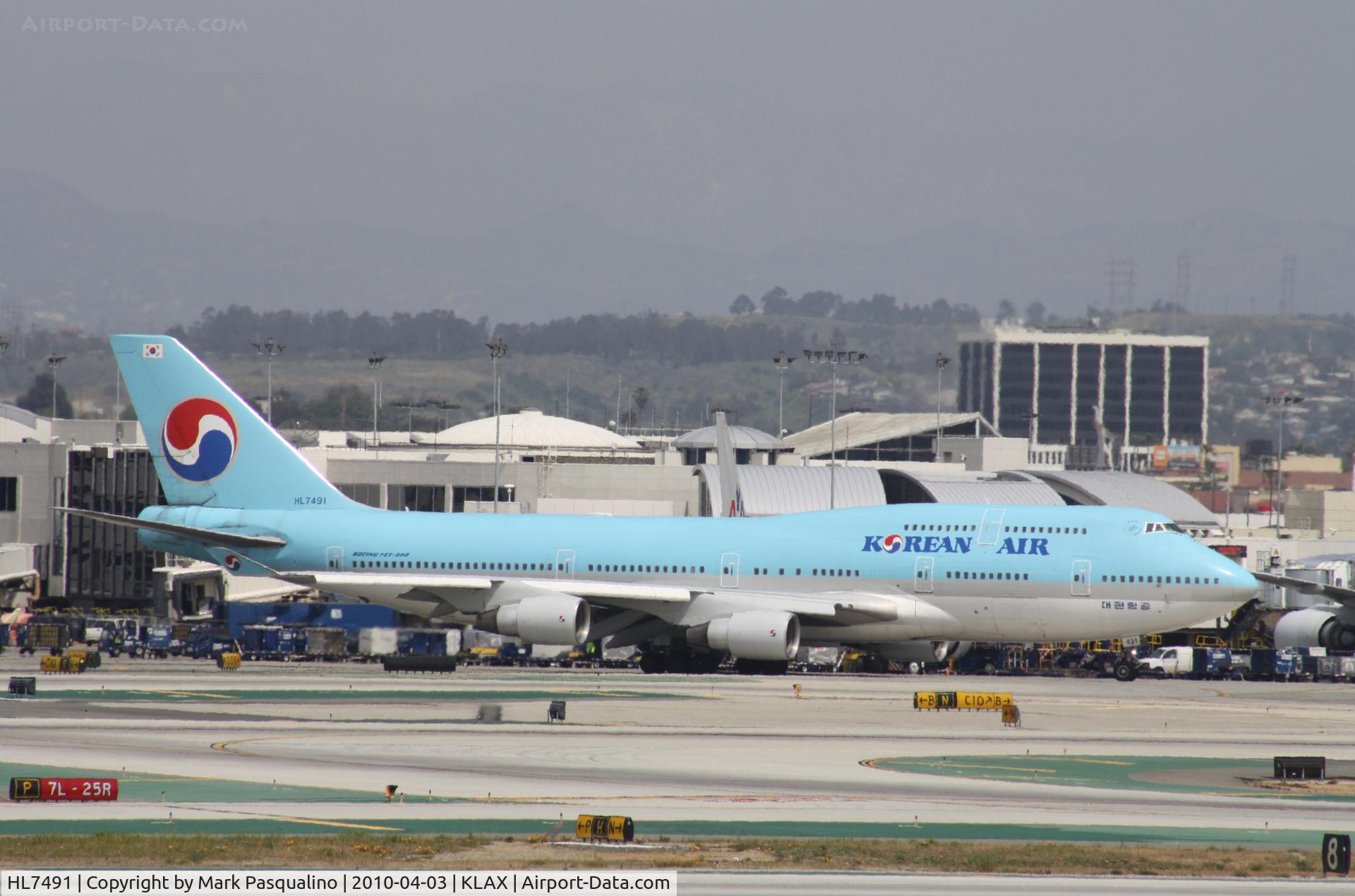 HL7491, Boeing 747-4B5 C/N 27341, Boeing 747-400
