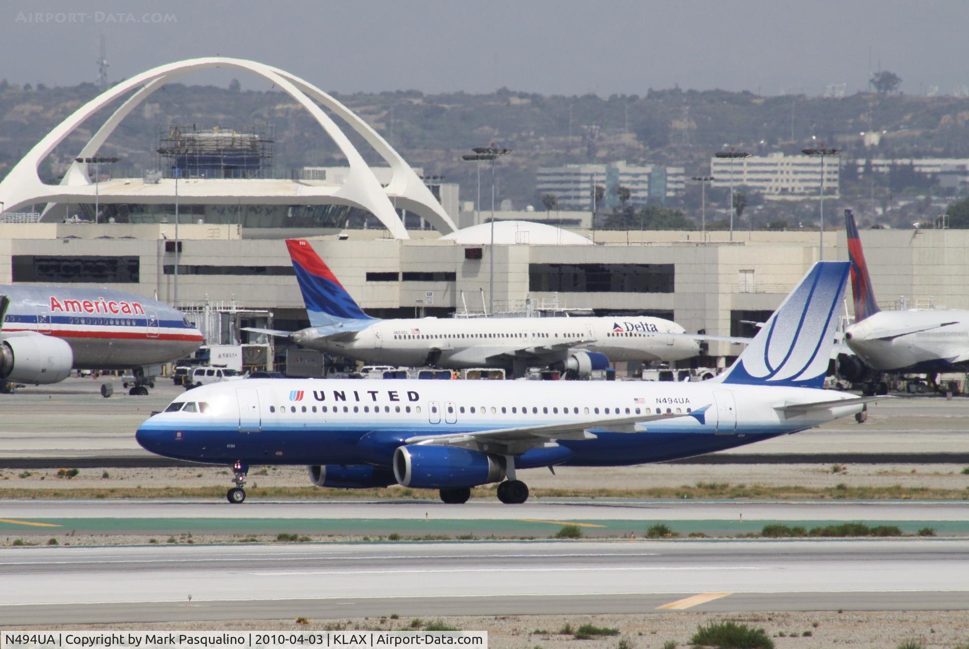 N494UA, 2002 Airbus A320-232 C/N 1840, Airbus A320