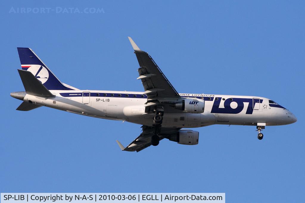 SP-LIB, 2006 Embraer 175STD (ERJ-170-200STD) C/N 17000132, Landing 09L