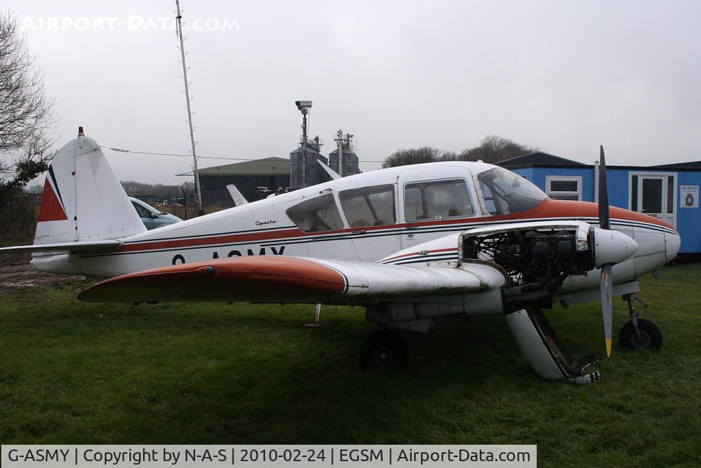 G-ASMY, 1962 Piper PA-23-160 Apache C/N 23-2032, Long time stored Apache