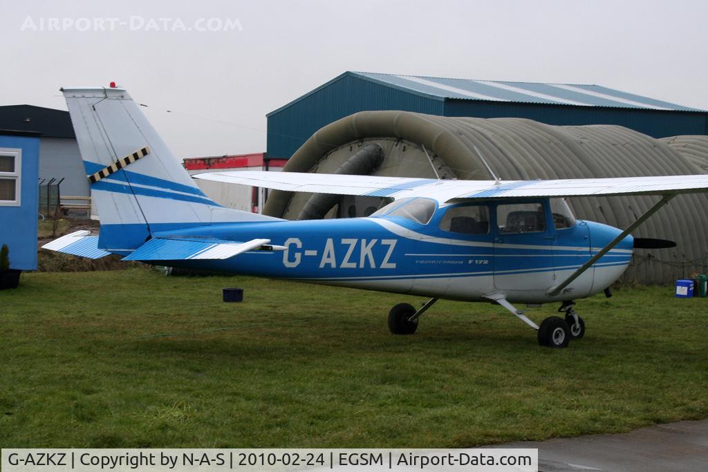 G-AZKZ, 1972 Reims F172L Skyhawk C/N 0814, Based