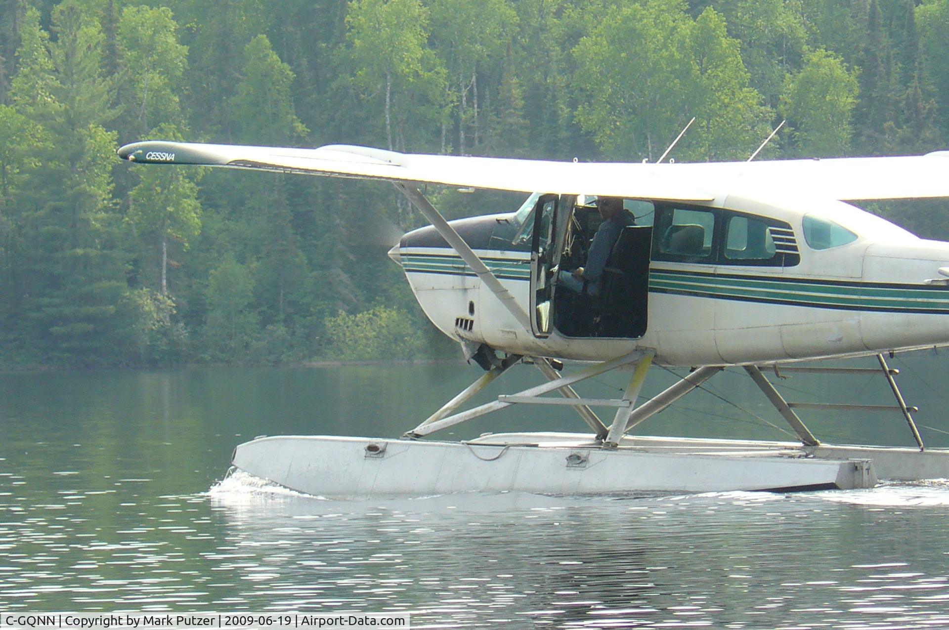 C-GQNN, 1977 Cessna 180K Skywagon C/N 18052866, C-GQNN on Mosher Lake June 20th 2009