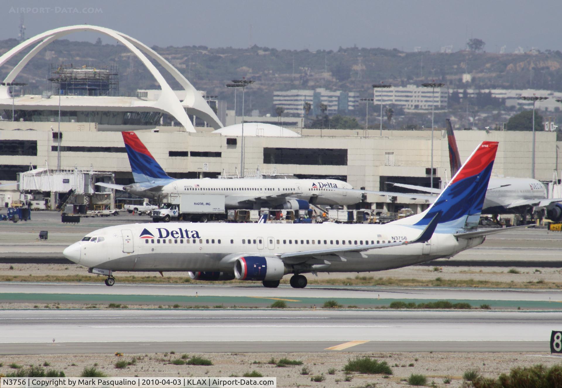 N3756, 2001 Boeing 737-832 C/N 30493, Boeing 737-800