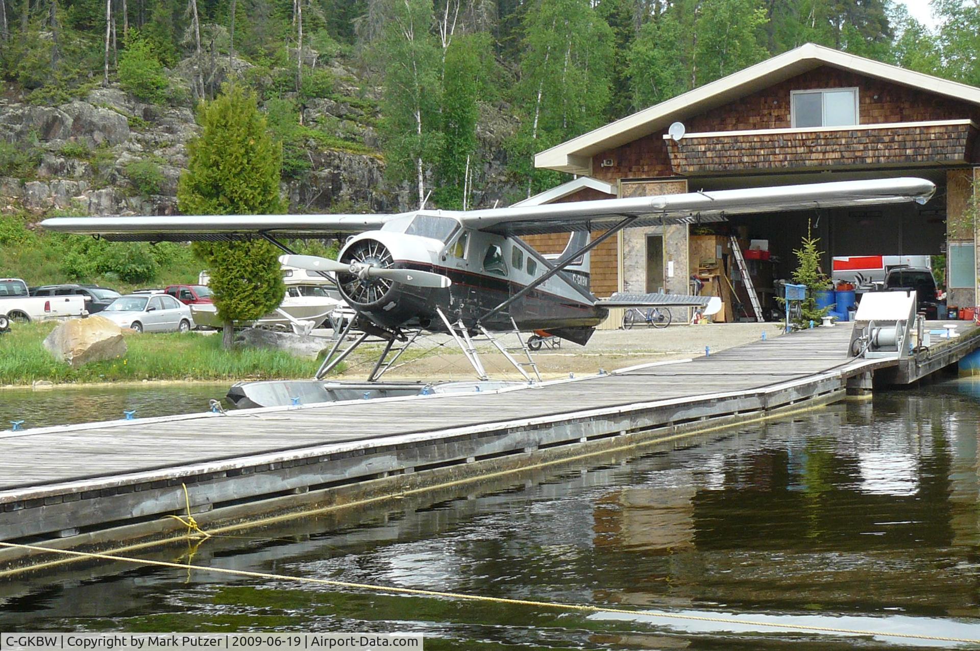 C-GKBW, 1952 De Havilland Canada DHC-2 Beaver Mk.1 C/N 310, C-GKBW at Eva Lake, Kashsabowie Floatplane base