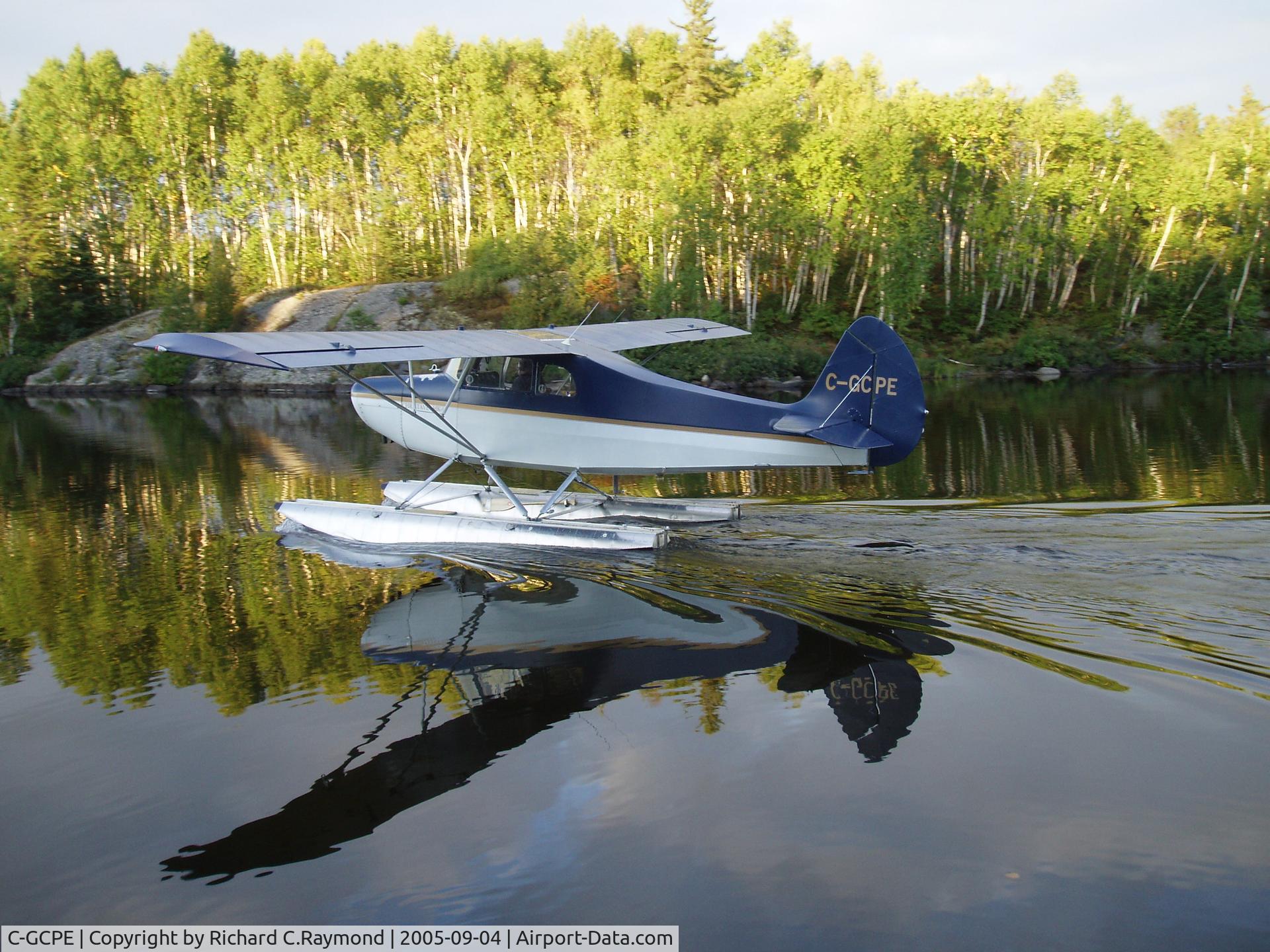 C-GCPE, 2002 Christavia MK I C/N 221, First flight on floats..