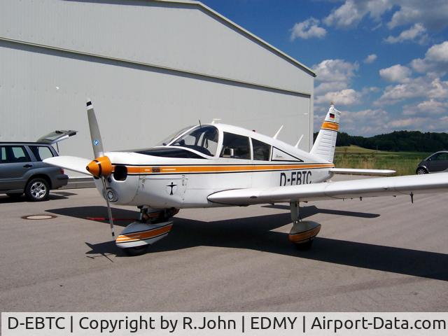 D-EBTC, 1969 Piper PA-28-140 C/N 28-25392, PA28-140 in EDMY