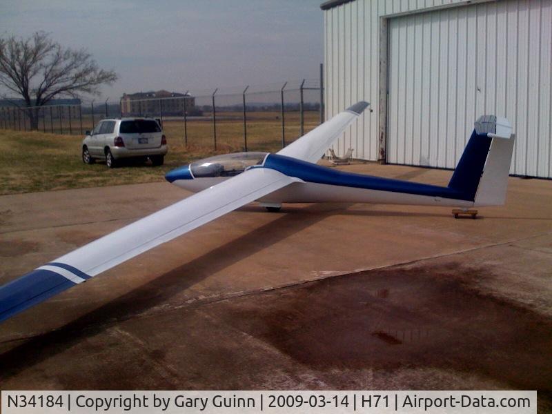N34184, 1975 Schweizer SGS 1-35 C/N 24, Fresh paint 3/2009
