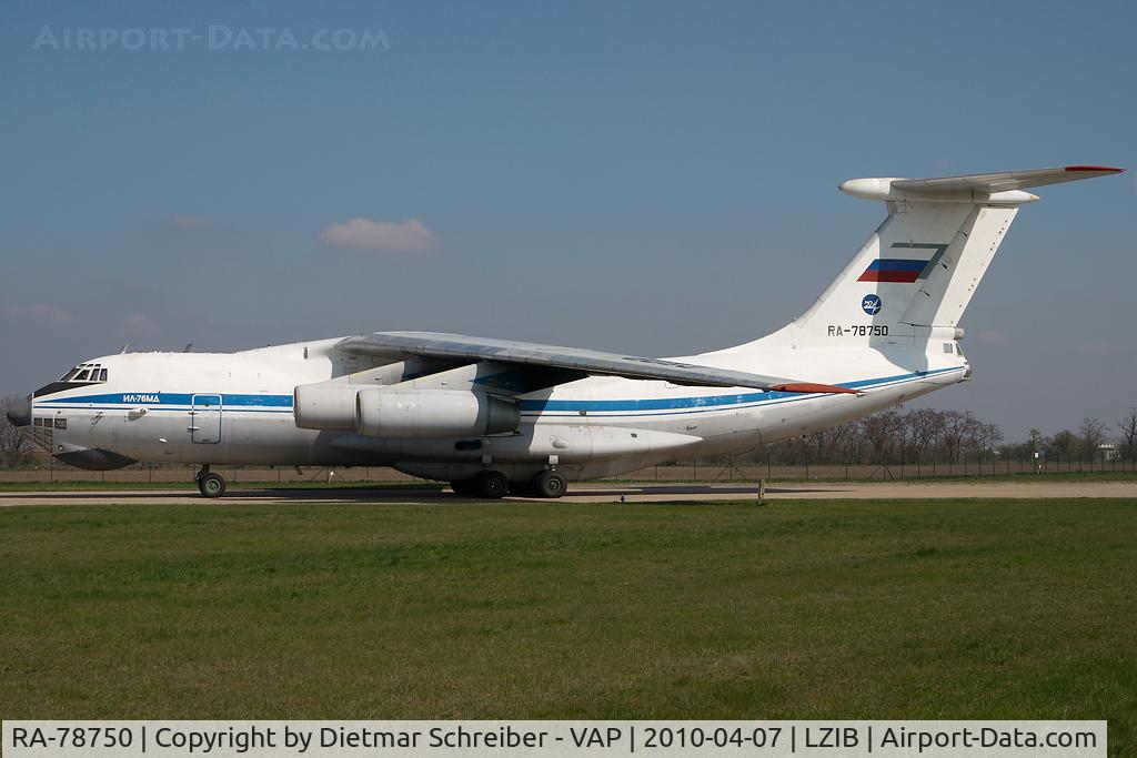 RA-78750, Ilyushin IL-76MD C/N 0083482510, Russian Ar Force Iljuschin 76
