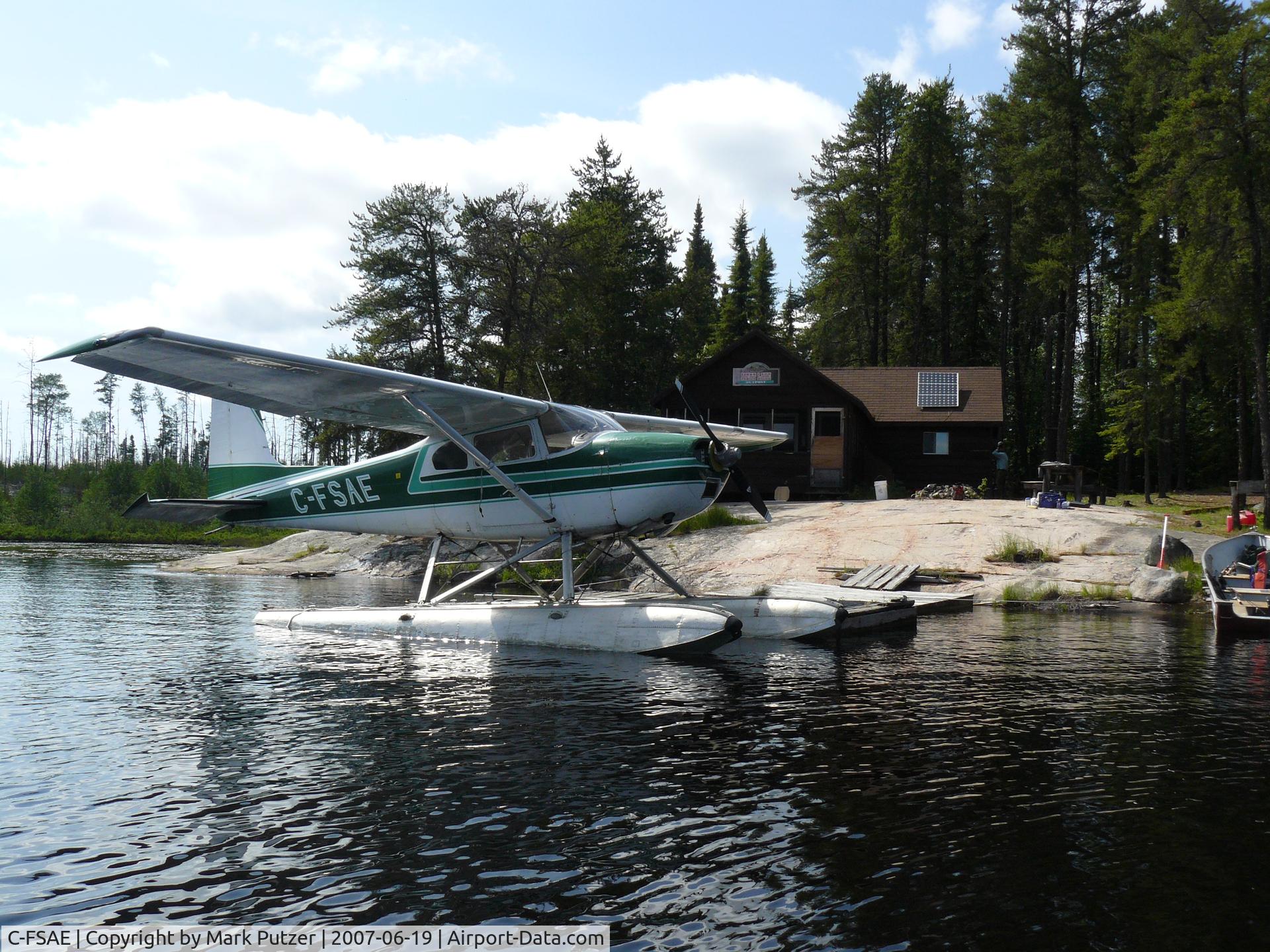 C-FSAE, 1961 Cessna 180D C/N 18050987, C-FSAE Owned by Thunderbird Lodge on Meat Lake, Manitoba