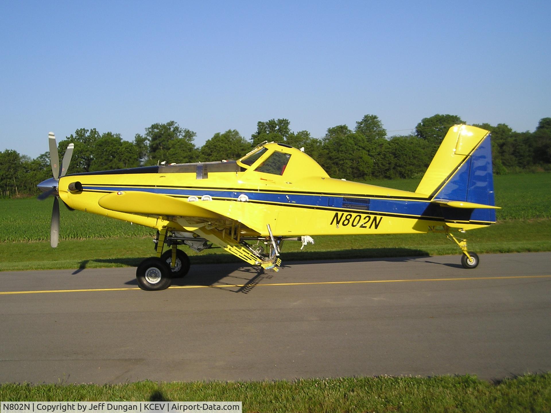 N802N, Air Tractor AT-802A C/N 802A-0315, First Spray Job