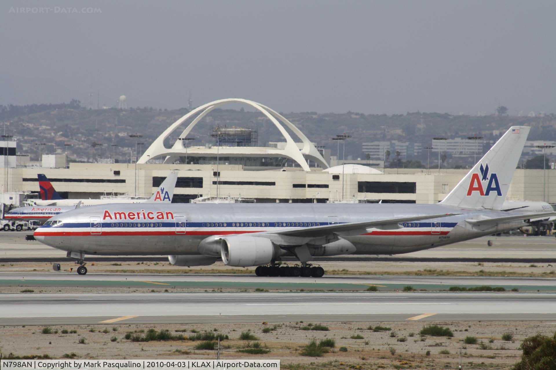 N798AN, 2001 Boeing 777-223 C/N 30797, Boeing 777-200