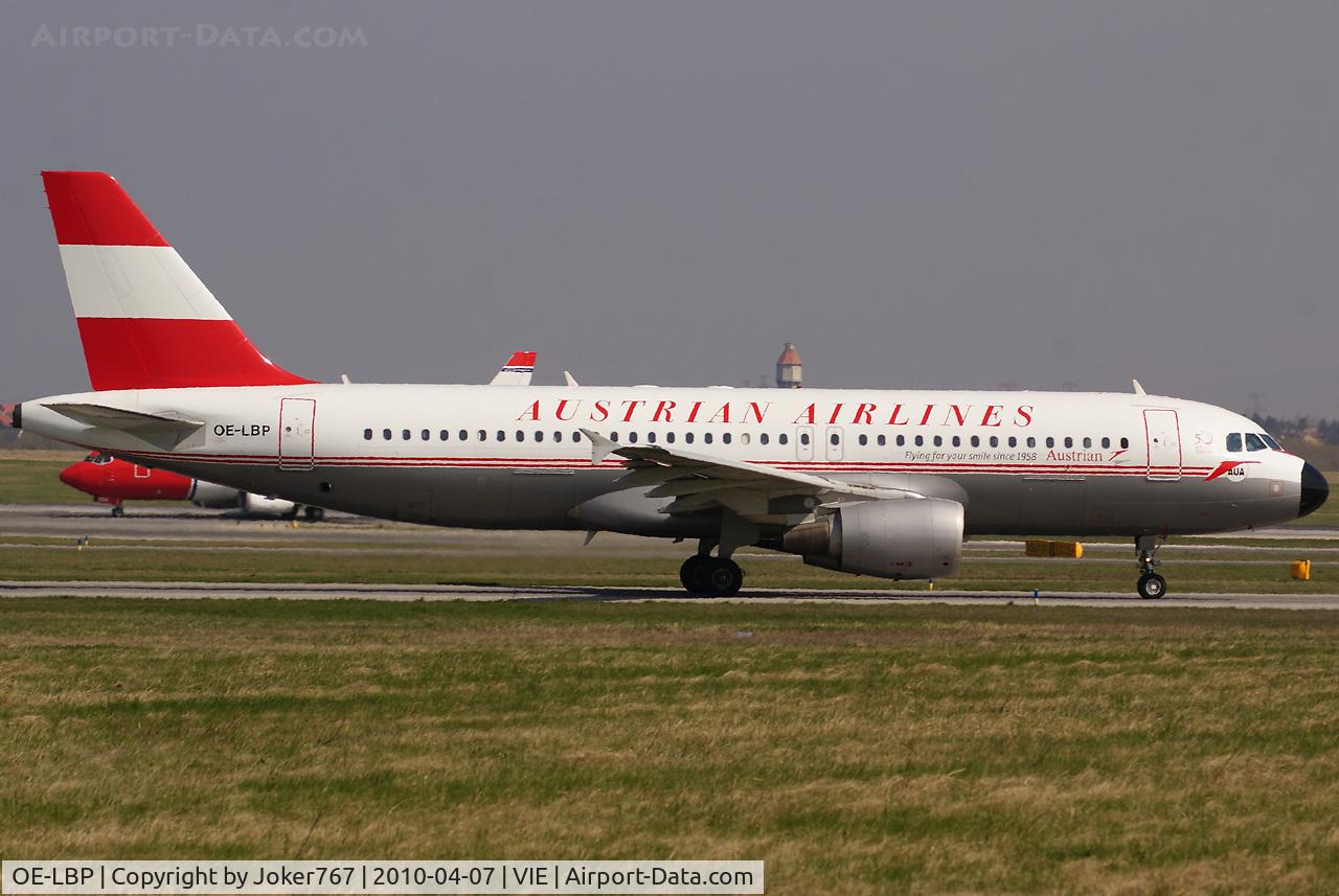 OE-LBP, 1998 Airbus A320-214 C/N 797, Austrian Airlines Airbus A320-214