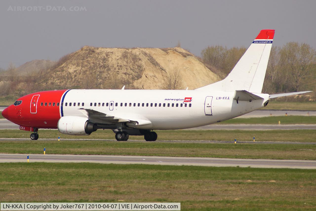 LN-KKA, 1991 Boeing 737-33A C/N 25033, Norwegian Air Shuttle Boeing 737-33A