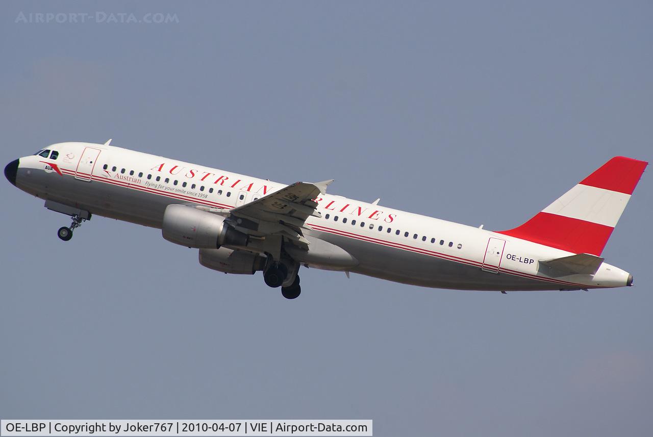 OE-LBP, 1998 Airbus A320-214 C/N 797, Austrian Airlines Airbus A320-214