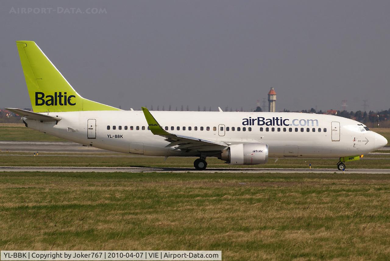YL-BBK, 1998 Boeing 737-33V C/N 29332, Air Baltic Boeing 737-33V(WL)