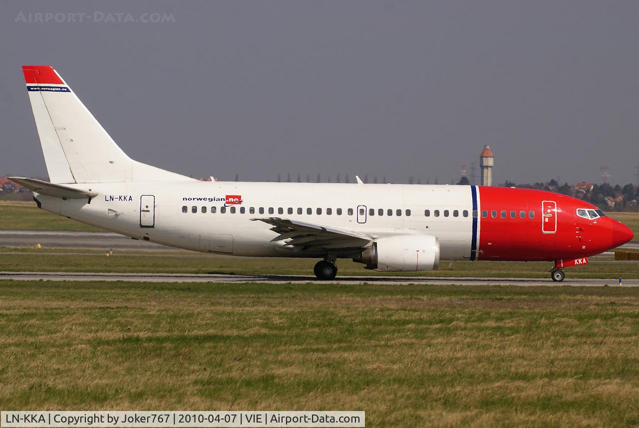 LN-KKA, 1991 Boeing 737-33A C/N 25033, Norwegian Air Shuttle Boeing 737-33A