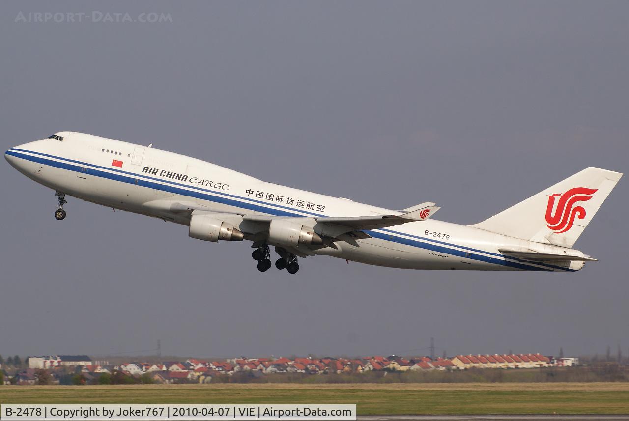 B-2478, 1991 Boeing 747-433M C/N 25075, Air China Cargo Boeing 747-433F(SCD)