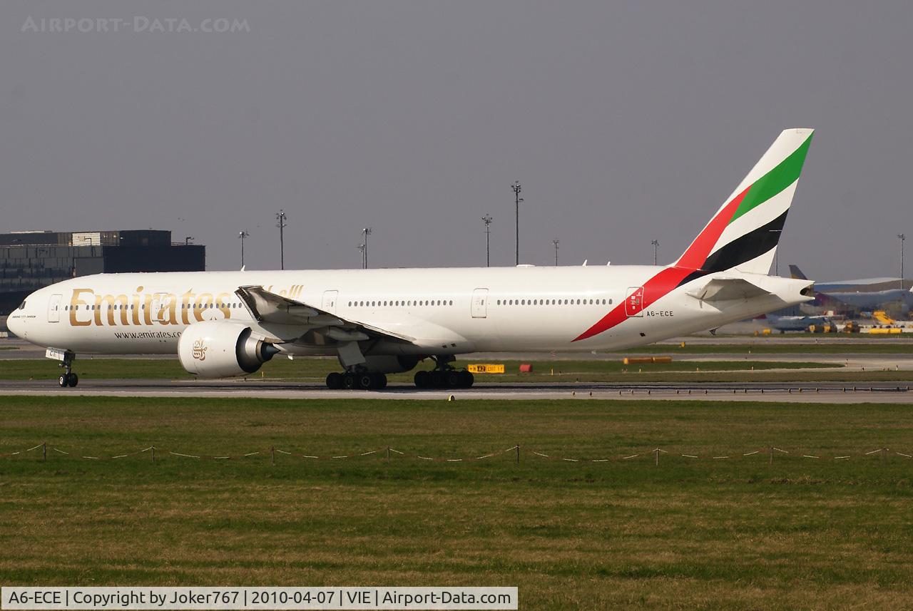 A6-ECE, 2007 Boeing 777-31H/ER C/N 35575, Emirates Boeing 777-31H(ER)