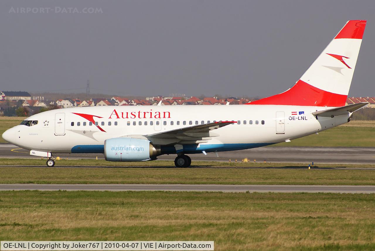 OE-LNL, 2000 Boeing 737-6Z9 C/N 30137, Austrian Airlines Boeing 737-6Z9