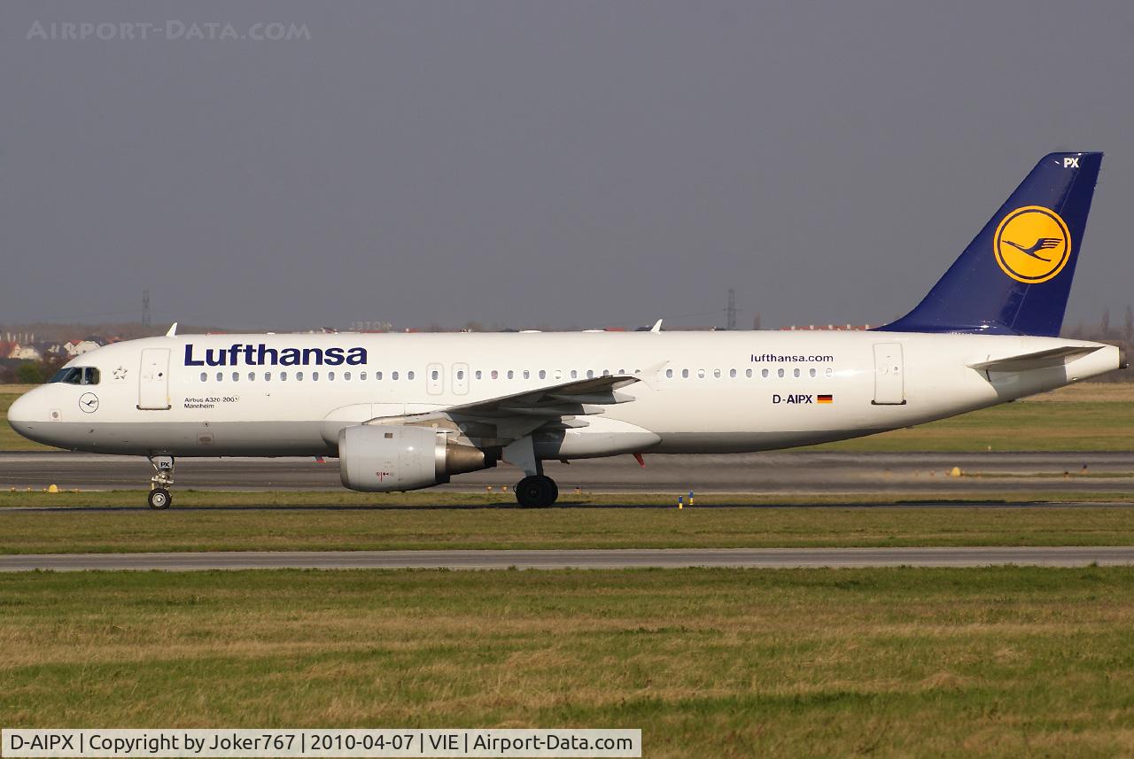 D-AIPX, 1990 Airbus A320-211 C/N 147, Lufthansa Airbus A320-211
