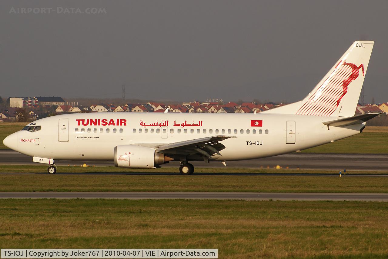 TS-IOJ, 1995 Boeing 737-5H3 C/N 27912, Tunisair Boeing 737-5H3