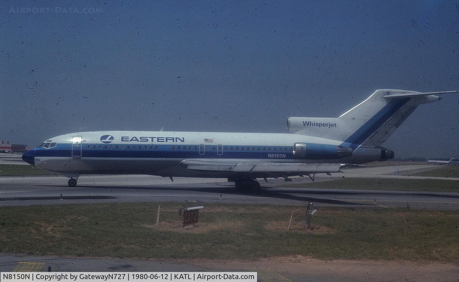 N8150N, 1966 Boeing 727-25 C/N 18974, Eastern 1964 vintage 727