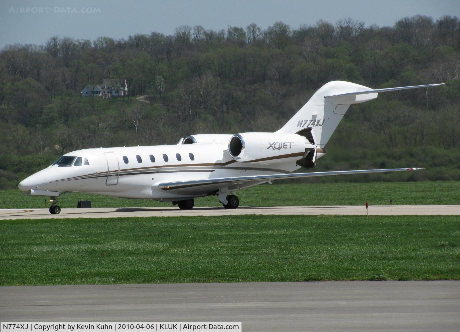 N774XJ, 2007 Cessna 750 Citation X C/N 750-0274, XOJET