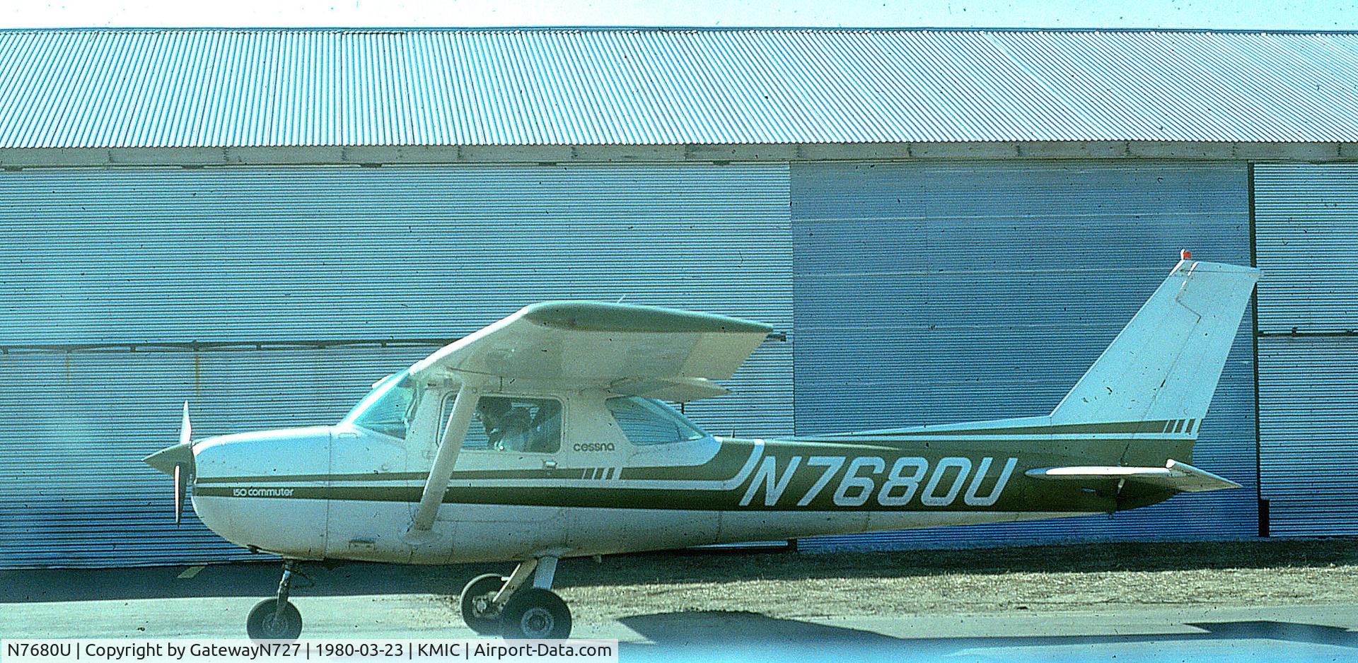 N7680U, 1976 Cessna 150M C/N 15077806, North Hennipen Flying Club