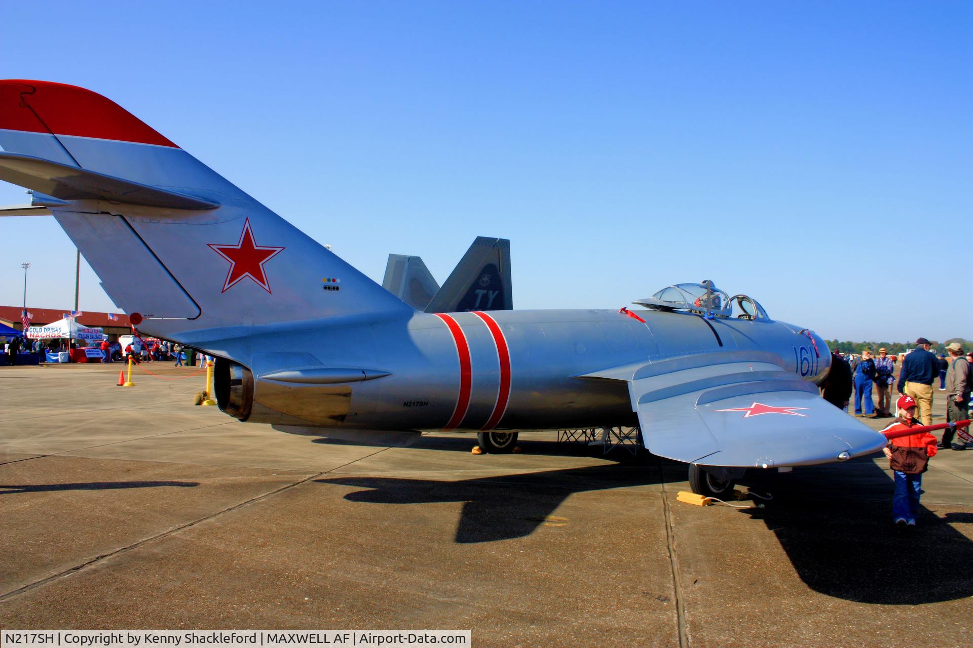 N217SH, 1959 PZL-Mielec Lim-5 (MiG-17F) C/N 1C1611, 