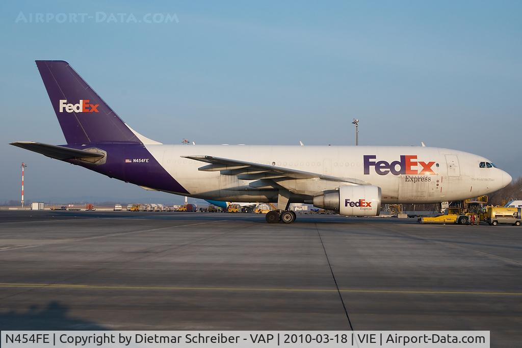 N454FE, 1983 Airbus A310-222 C/N 278, Fedex Airbus A310