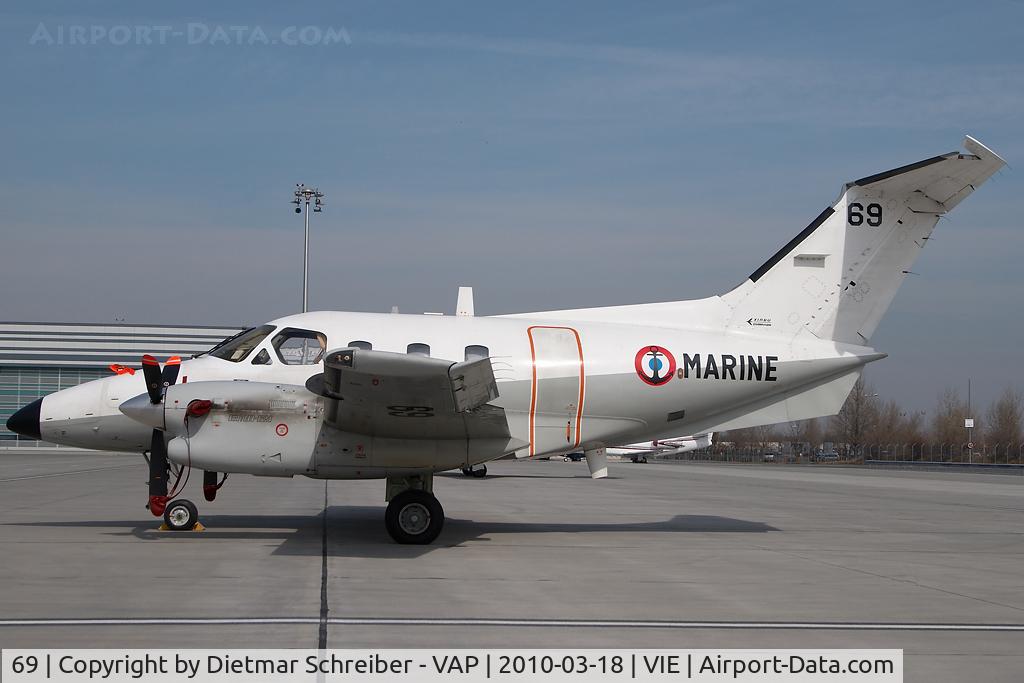 69, Embraer EMB-121AN Xingu C/N 121069, Frence Marine Embraer 121