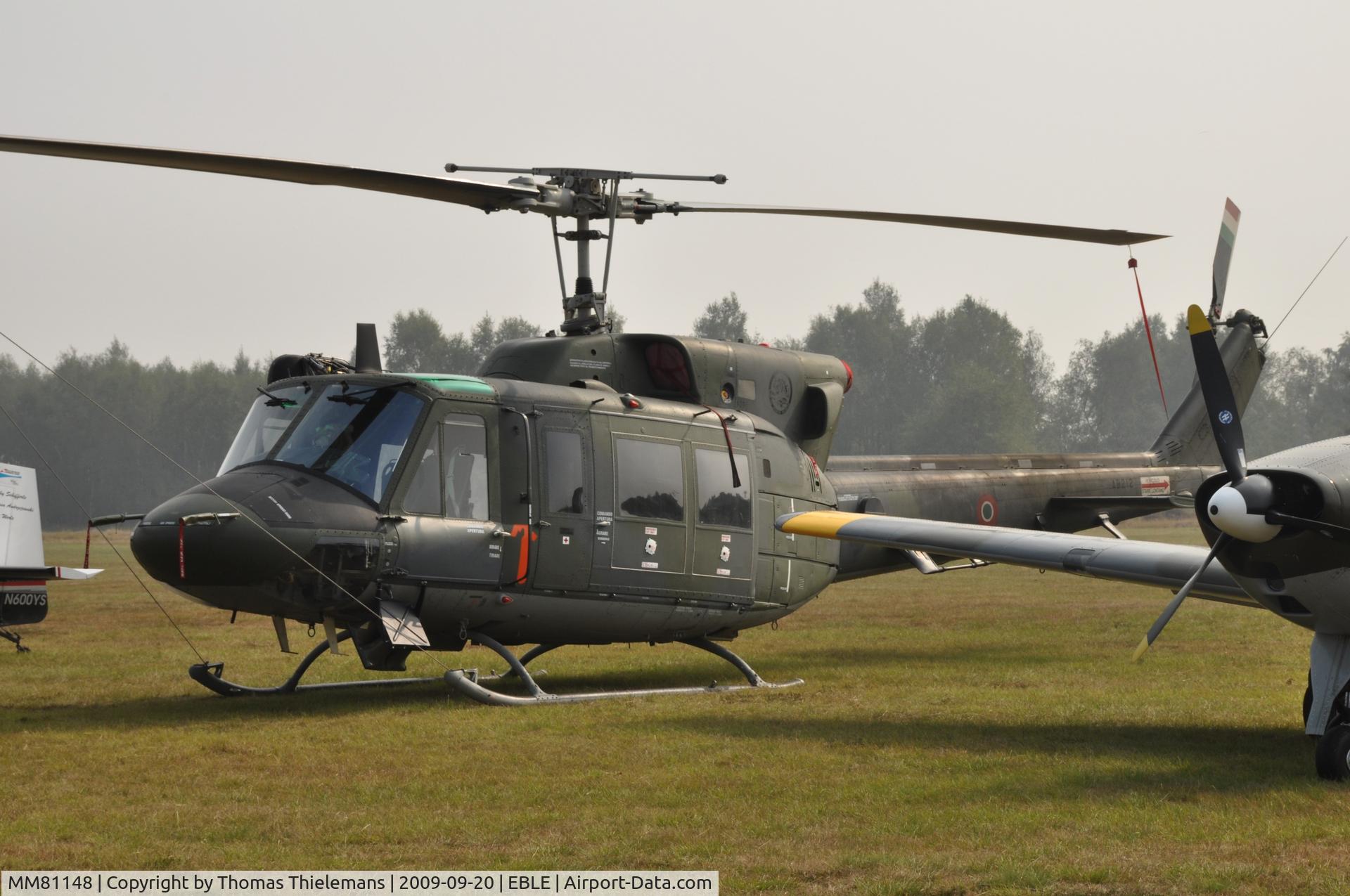 MM81148, Agusta AB-212AM C/N 5805, Sanicole Airshow 2009