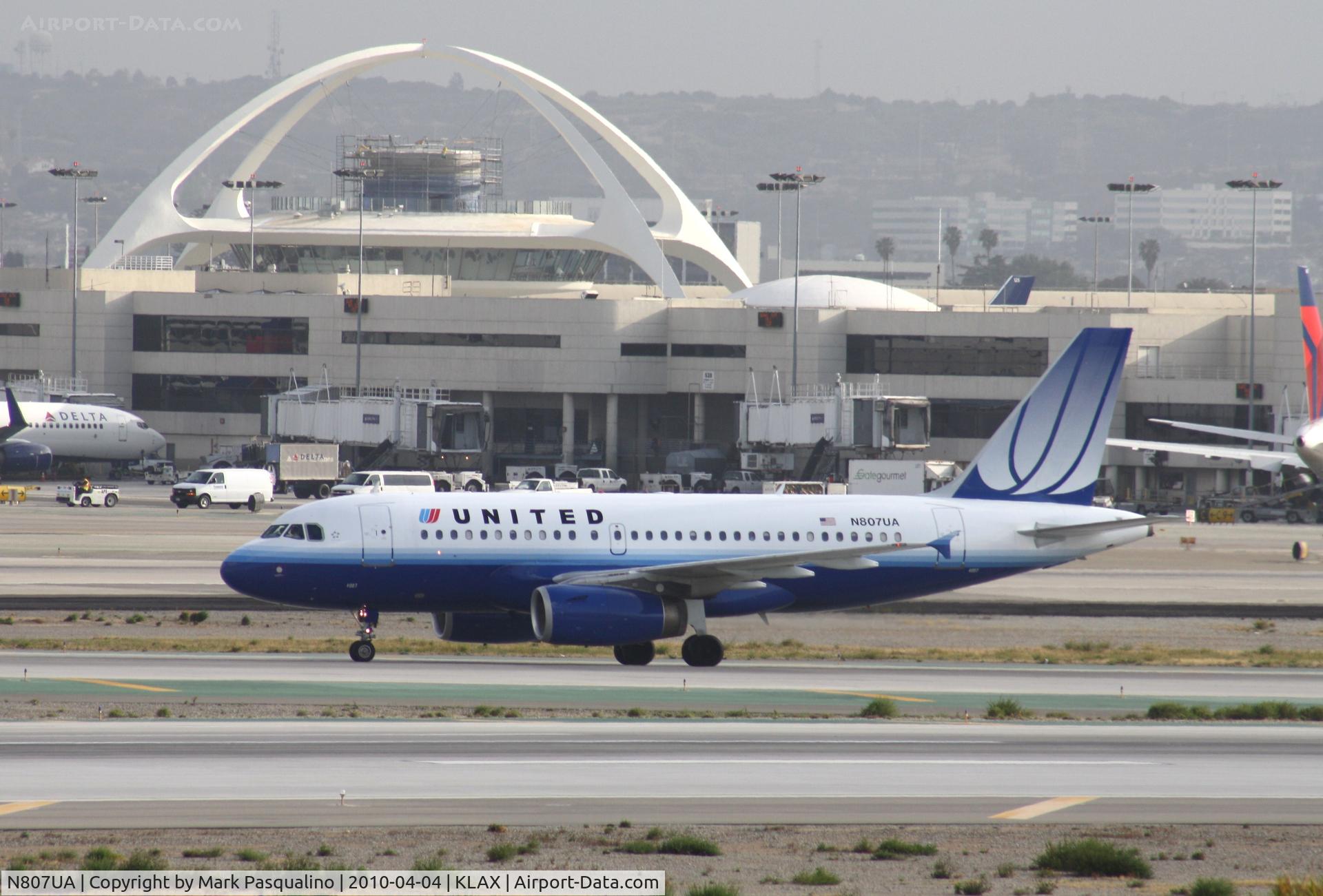 N807UA, 1998 Airbus A319-131 C/N 798, Airbus A319